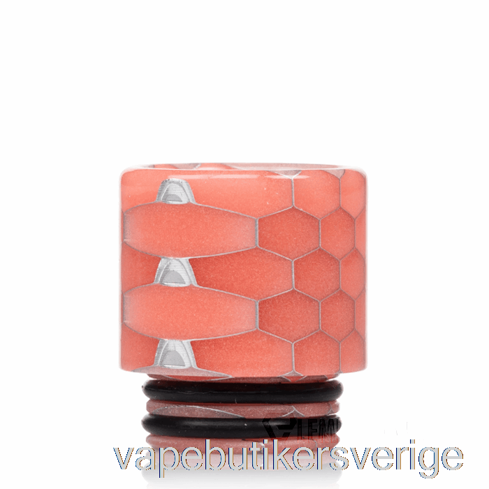 Vape Sverige Smok Cobra V1 Resin 810 Drip Tip Noctilucent Rosa